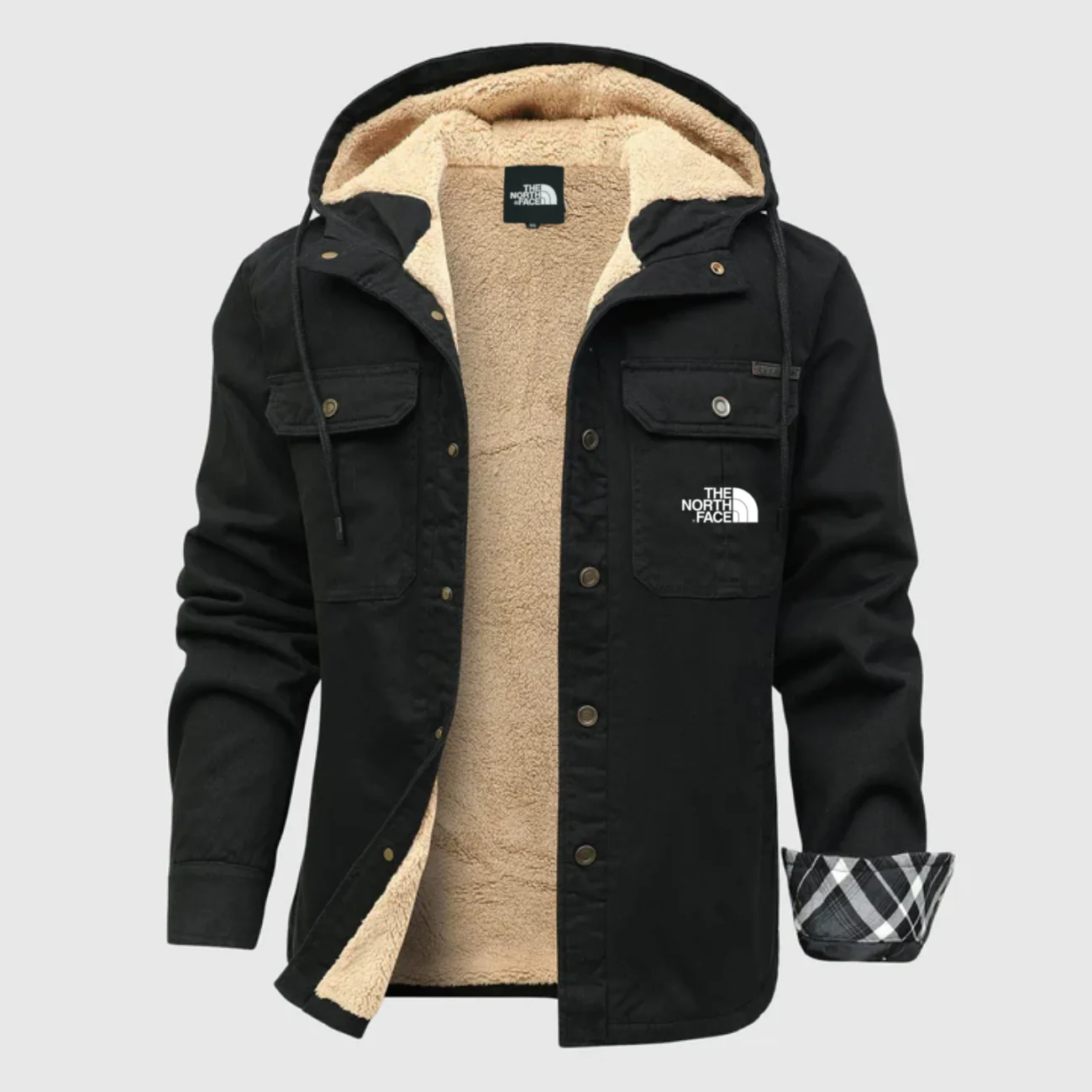 2026 Sherpa-Lined Outdoor Utility Jacket - Clearance Sale - Image 2