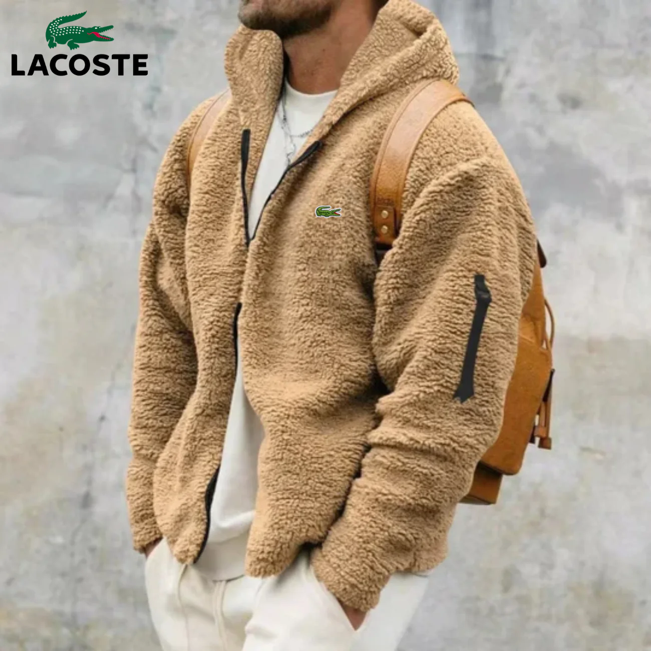 2026 Sherpa Zip-Up Winter Jacket || Clearance Sale - Image 2
