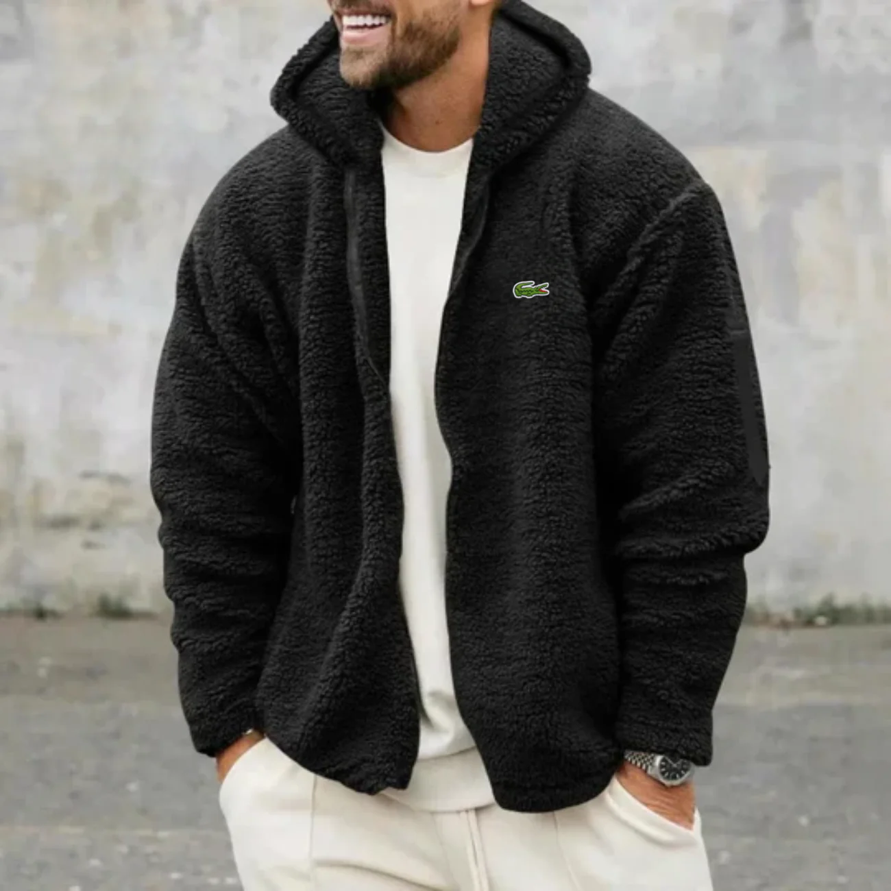 2026 Sherpa Zip-Up Winter Jacket - Clearance Sale