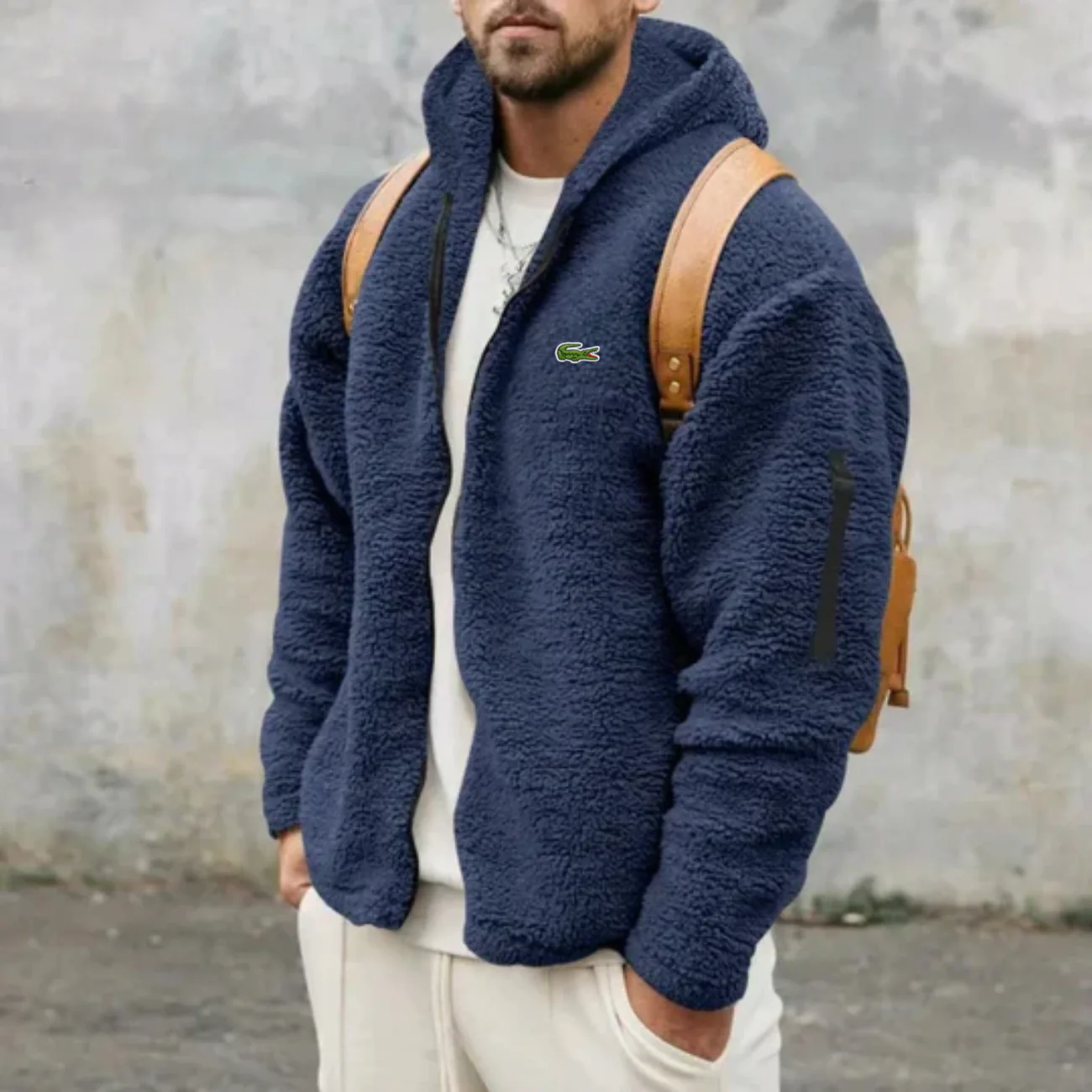 2026 Sherpa Zip-Up Winter Jacket - Clearance Sale - Image 3