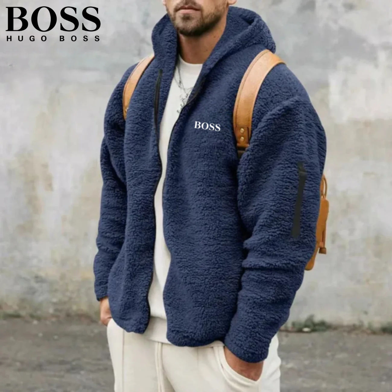2026 Sherpa Zip-Up Winter Jacket || Clearance Sale - Image 3