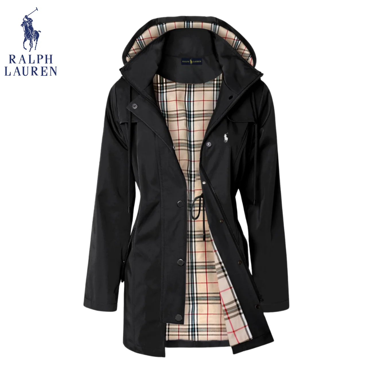 2026 Sleek Checkered Hooded Jacket || Clearance Sale