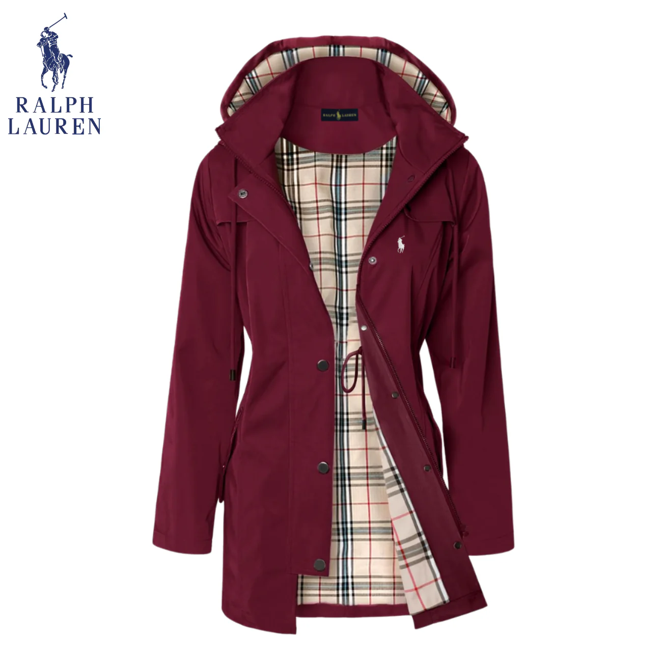 2026 Sleek Checkered Hooded Jacket || Clearance Sale - Image 4