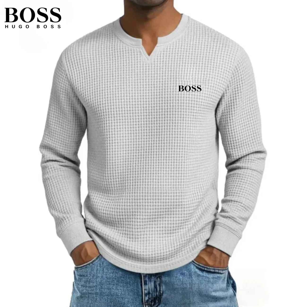 2026 Smart Casual Waffle Shirt || CLEARANCE SALE - Image 6