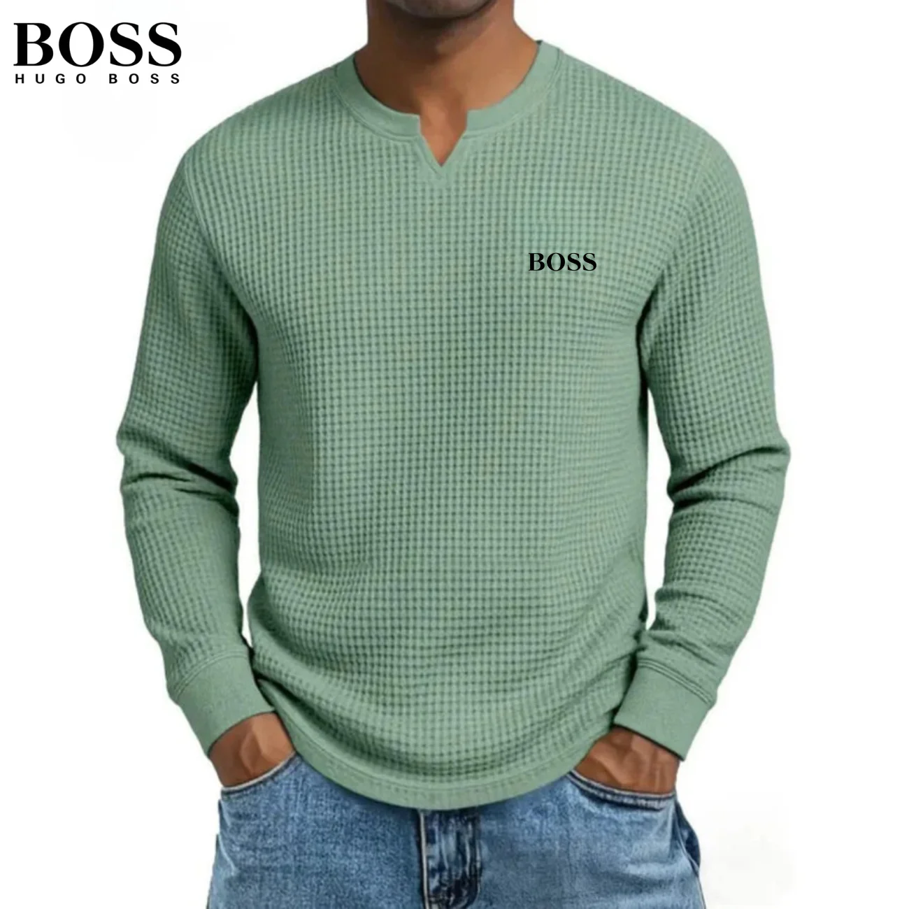 2026 Smart Casual Waffle Shirt || CLEARANCE SALE - Image 8
