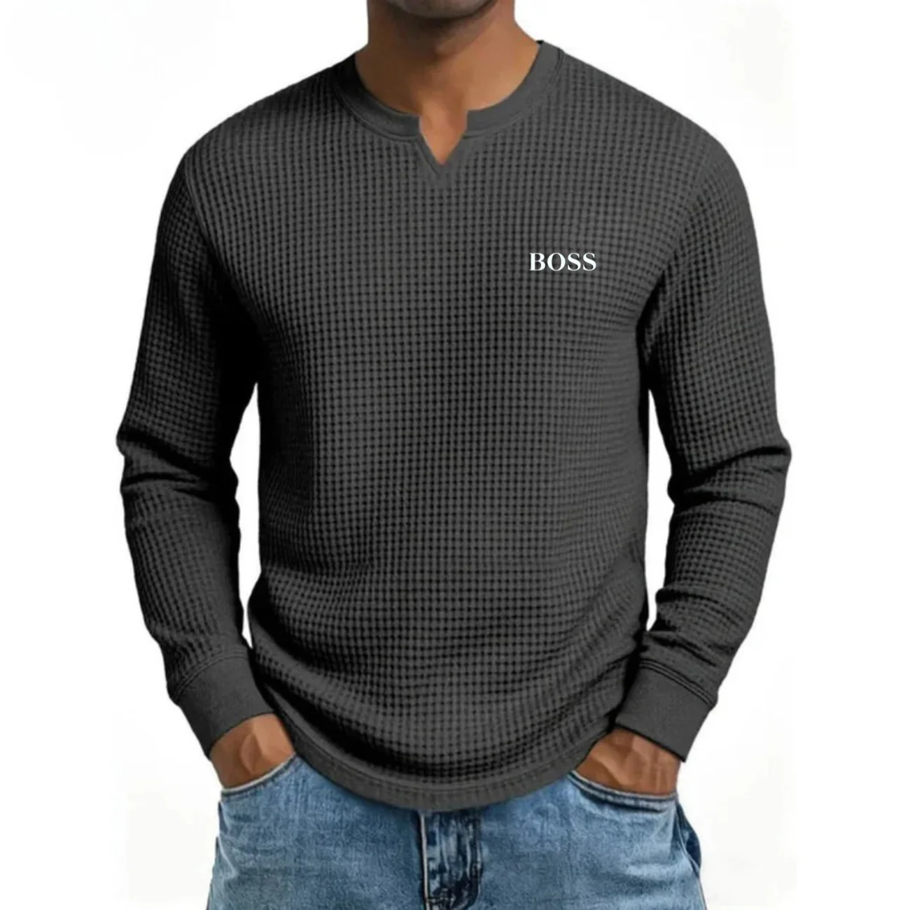 2026 Smart Casual Waffle Shirt - CLEARANCE SALE