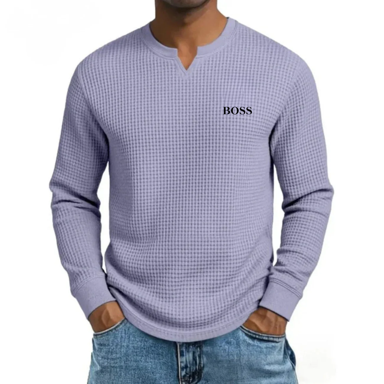 2026 Smart Casual Waffle Shirt - CLEARANCE SALE - Image 9