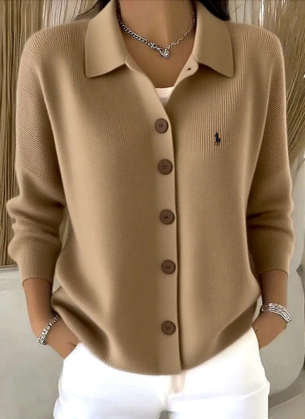 2026 Soft Button-Up Knit Sweater - Clearance Sale - Image 2
