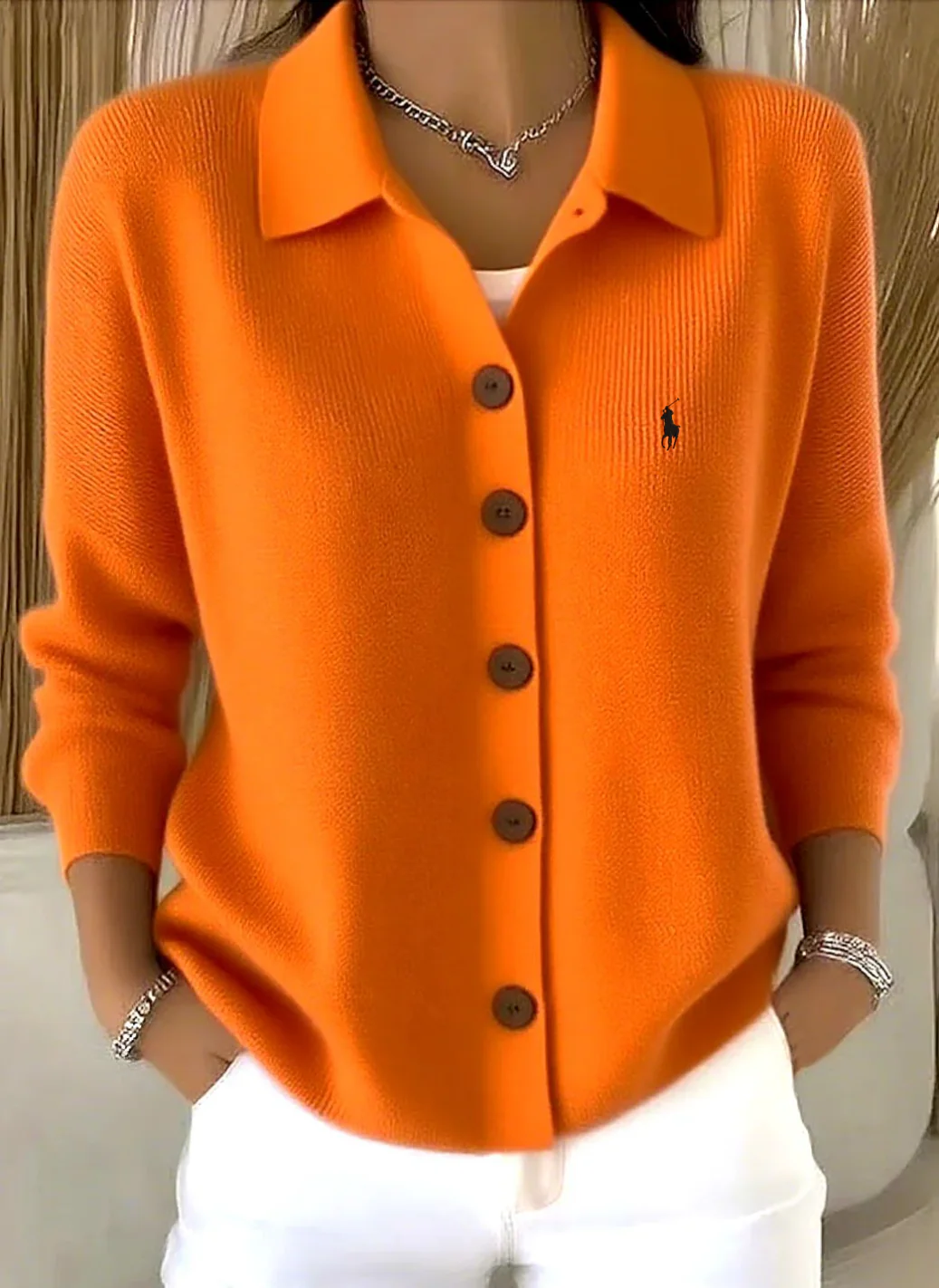 2026 Soft Button-Up Knit Sweater - Clearance Sale - Image 4