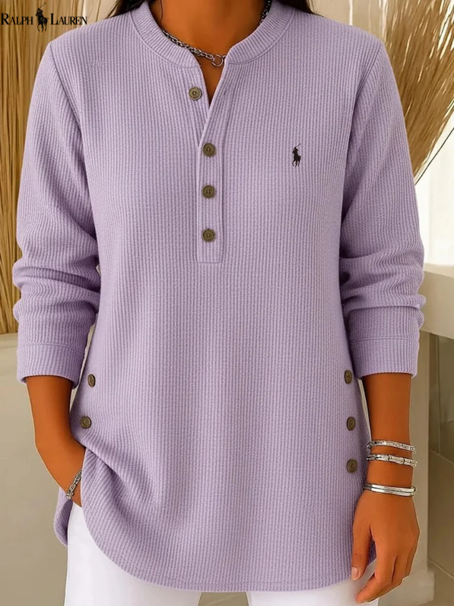 2026 Soft Knit Button Detail Top || CLEARANCE SALE - Image 9
