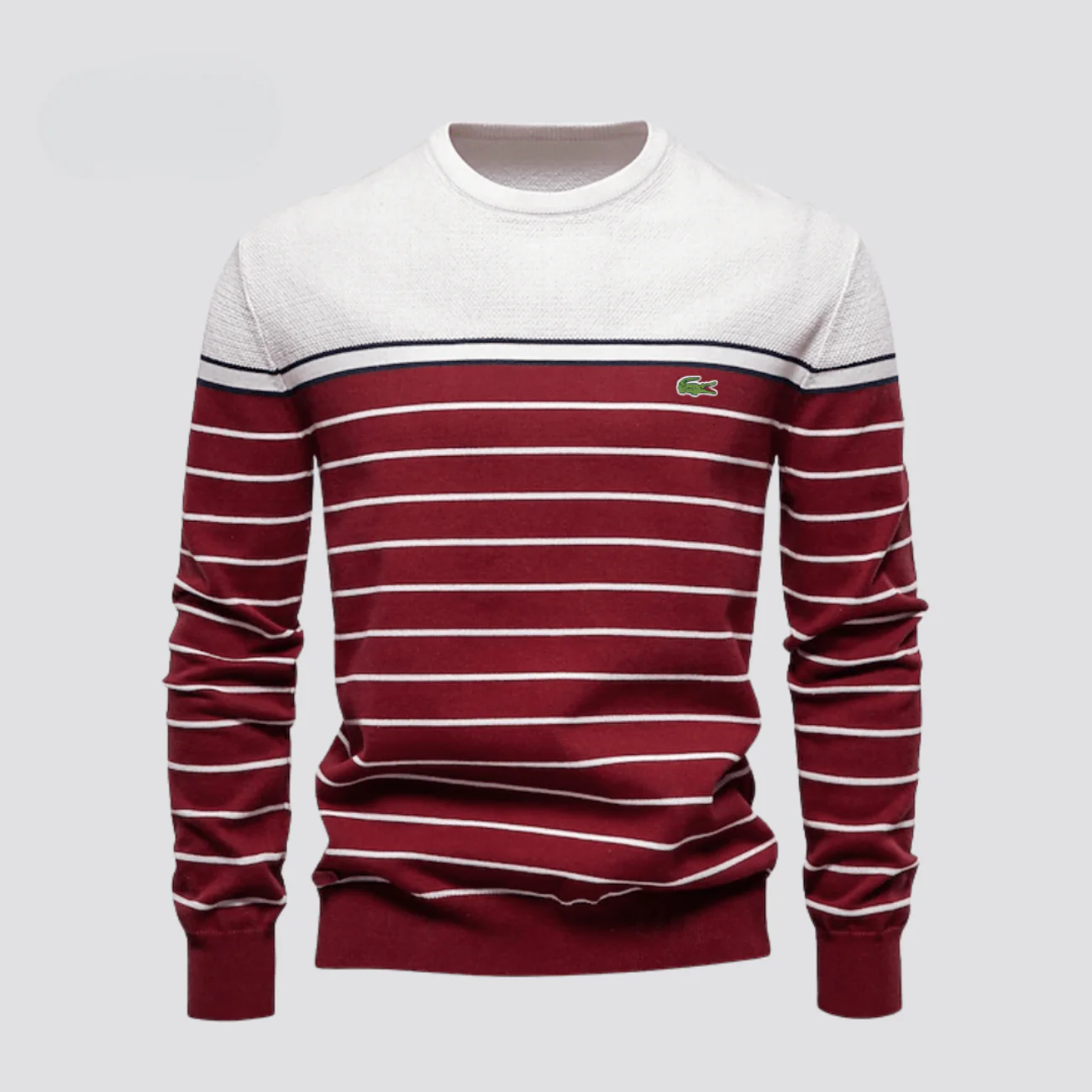 2026 Striped Casual Knit Sweater - Limited Edition