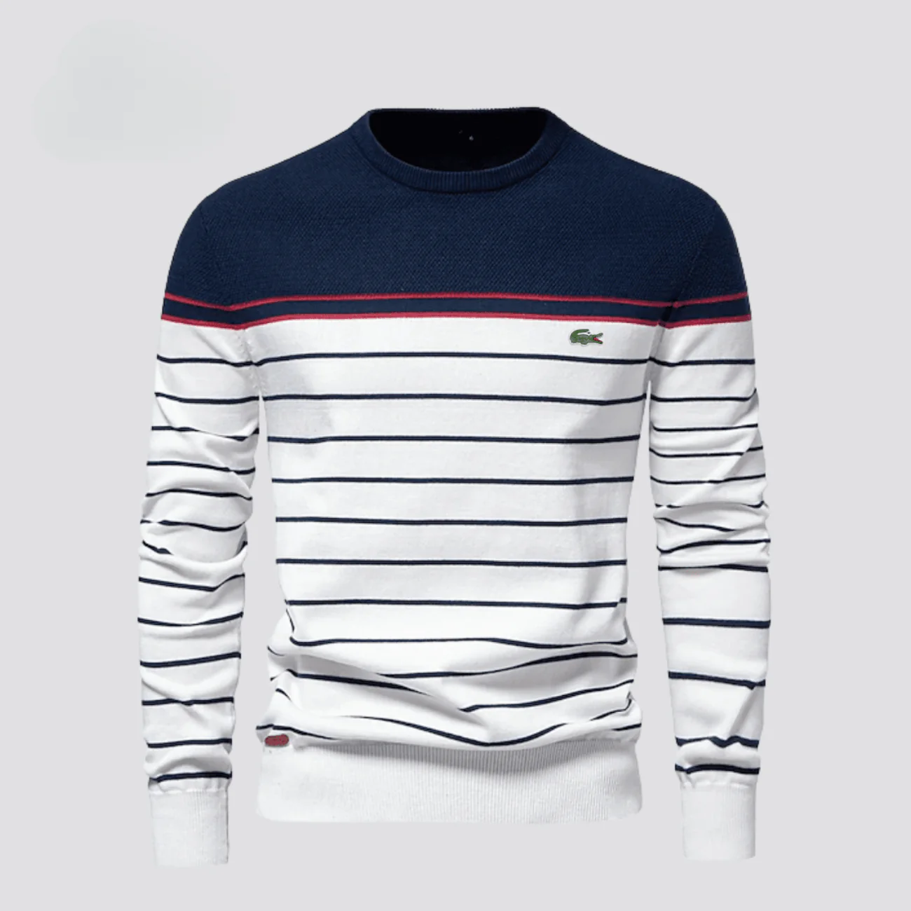2026 Striped Casual Knit Sweater - Limited Edition - Image 2