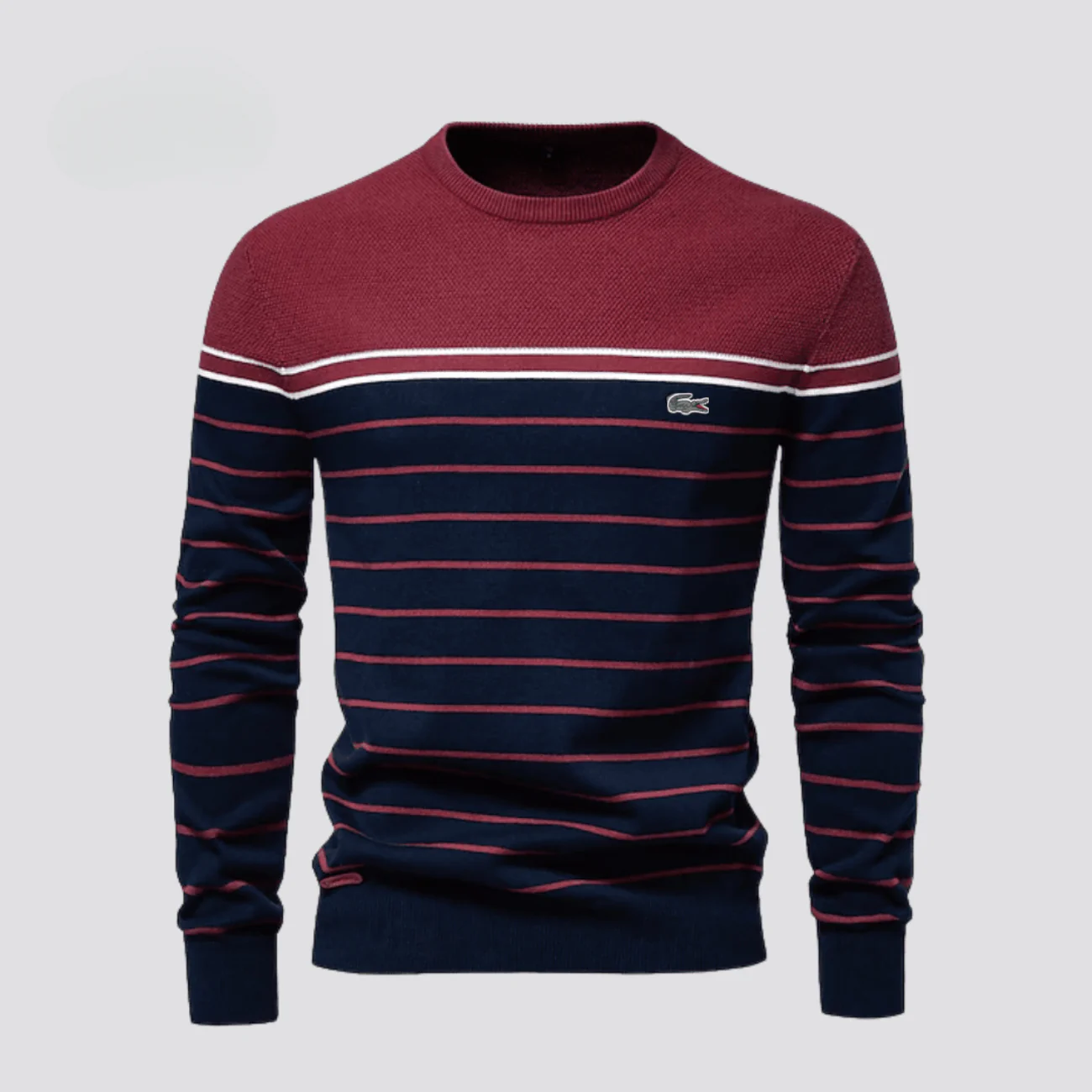 2026 Striped Casual Knit Sweater - Limited Edition - Image 3