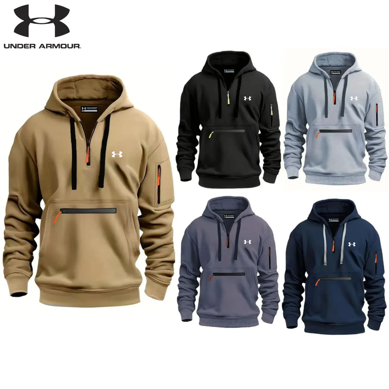2026 Technical Half-Zip Hoodie for Everyday || CLEARANCE SALE - Image 9