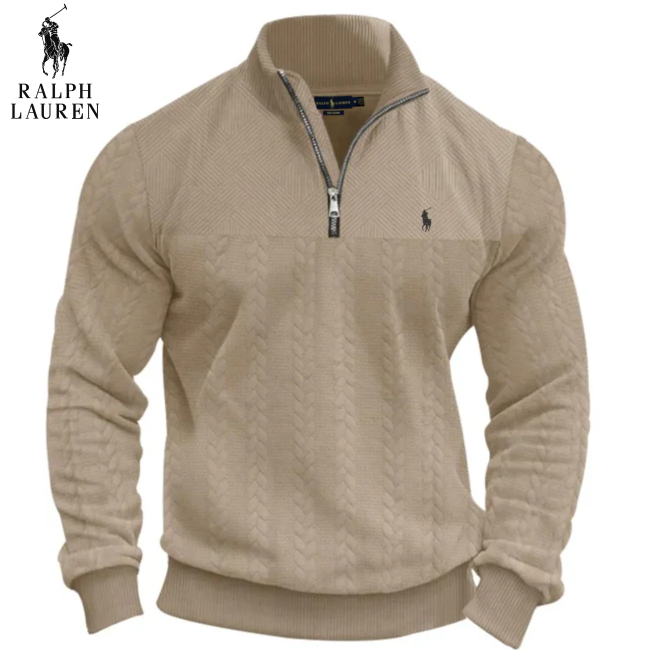 2026 Textured Half-Zip Knit Pullover || Clearance Sale