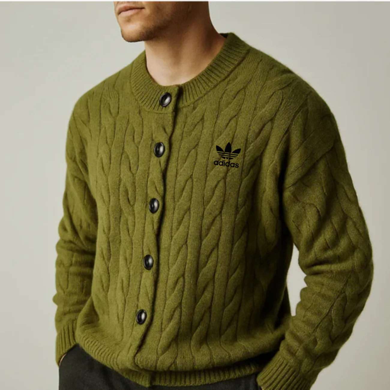 2026 Textured Knit Button Cardigan - Clearance Sale - Image 5