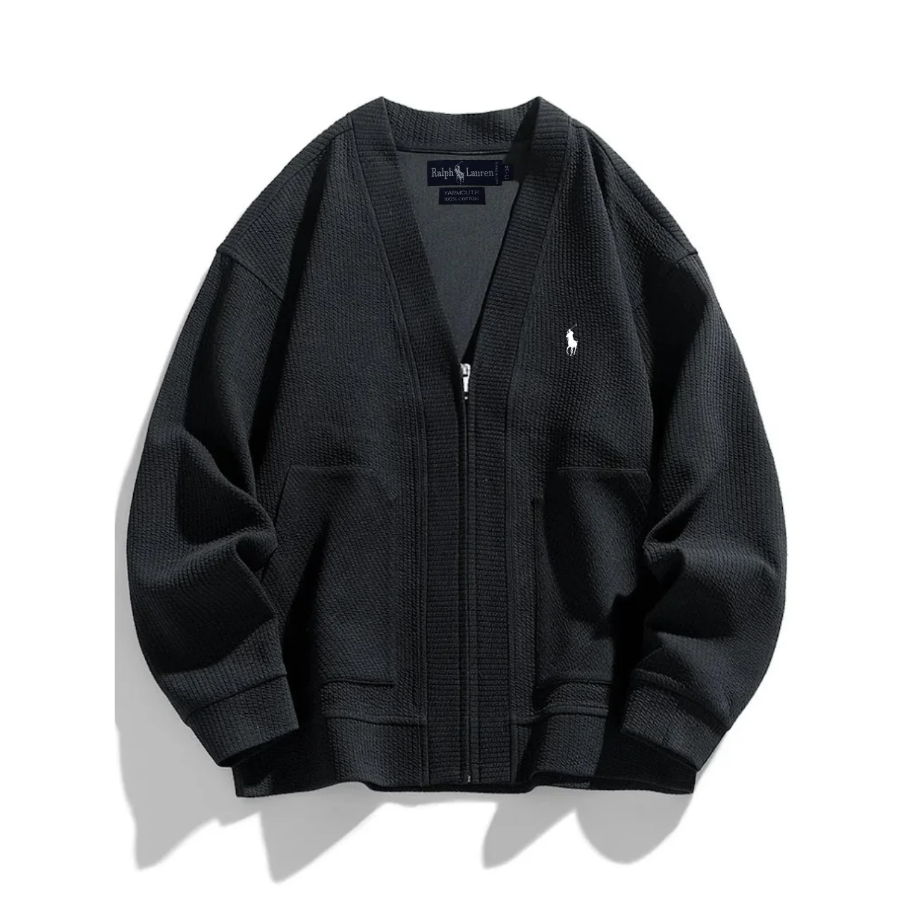 2026 Textured Knit Zip Cardigan - CLEARANCE SALE