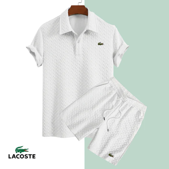 2026 Textured Summer Polo Set || Clearance Sale - Image 2