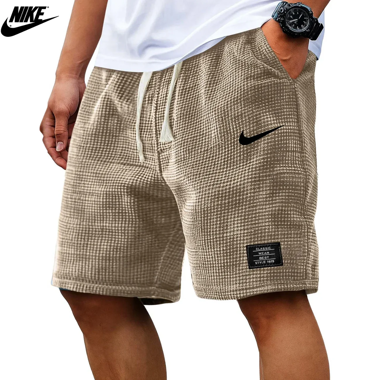 2026 Textured Waffle Knit Shorts || Clearance Sale - Image 4