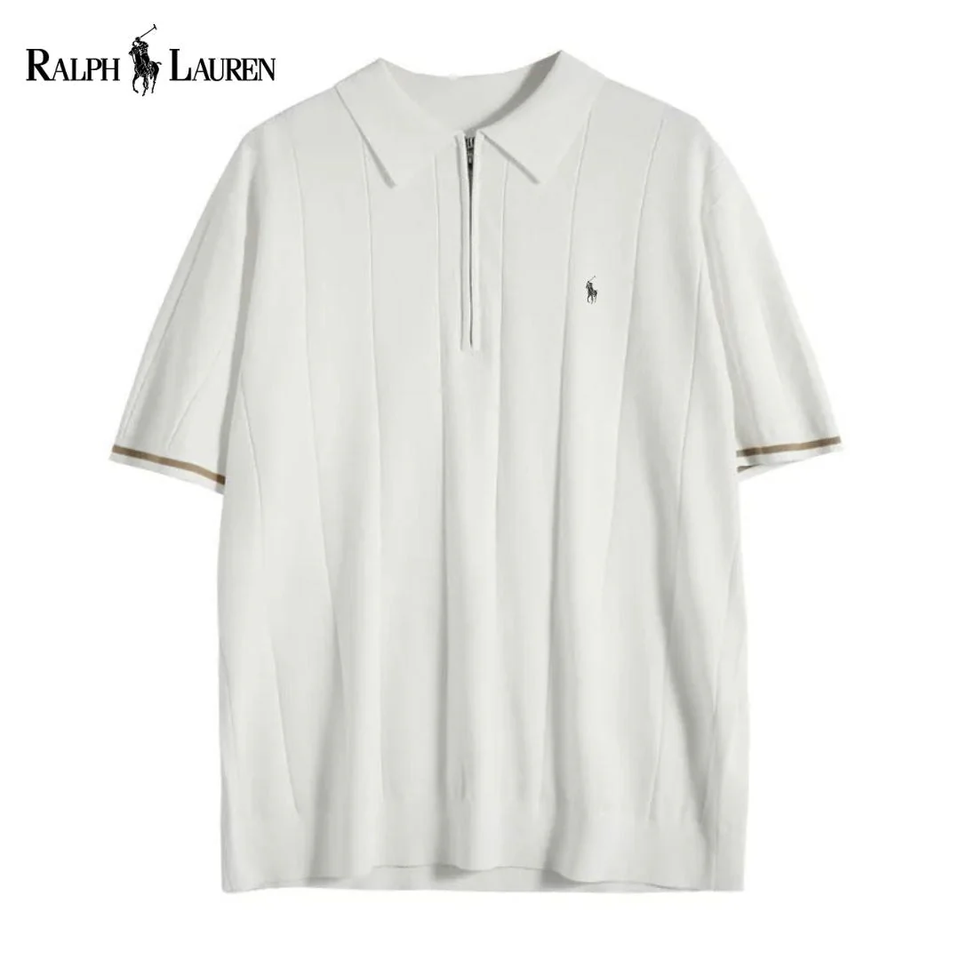 2026 Textured Zip Polo || Clearance Sale