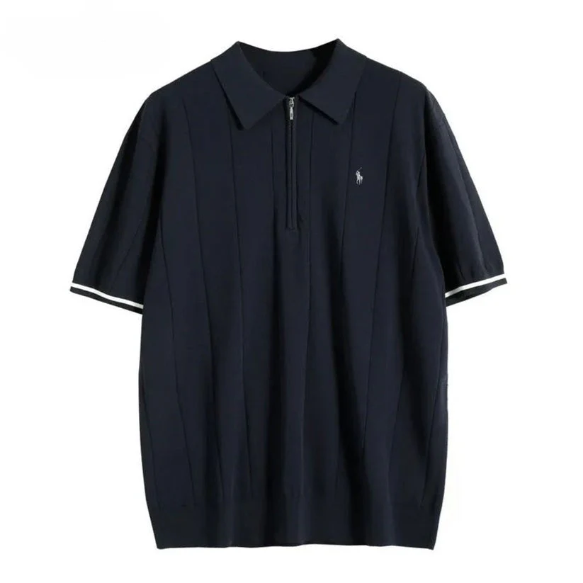 2026 Textured Zip Polo - Clearance Sale - Image 2
