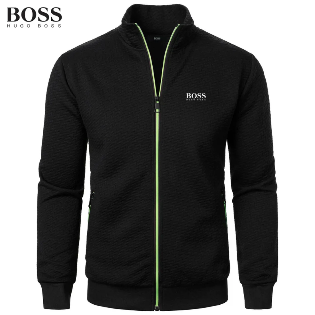 2026 Textured Zip-Up Jacket || Clearance Sale