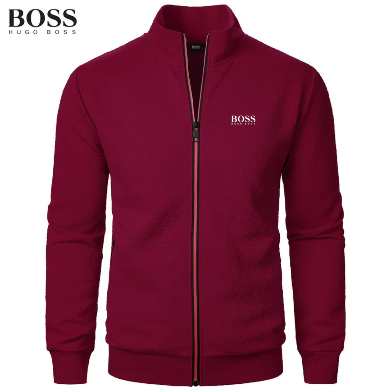 2026 Textured Zip-Up Jacket || Clearance Sale - Image 5