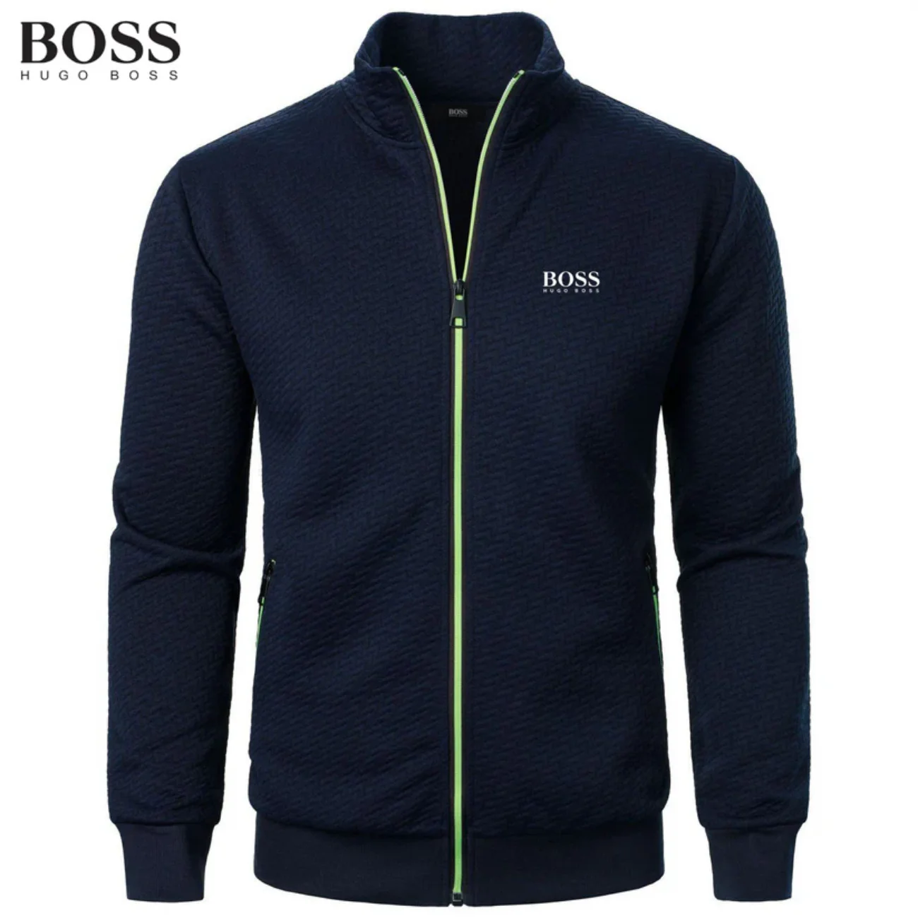 2026 Textured Zip-Up Jacket || Clearance Sale - Image 6