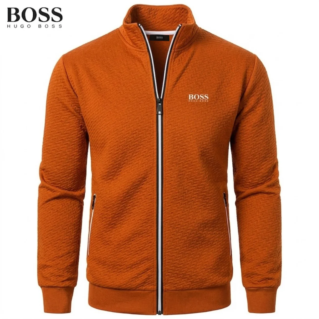 2026 Textured Zip-Up Jacket || Clearance Sale - Image 7