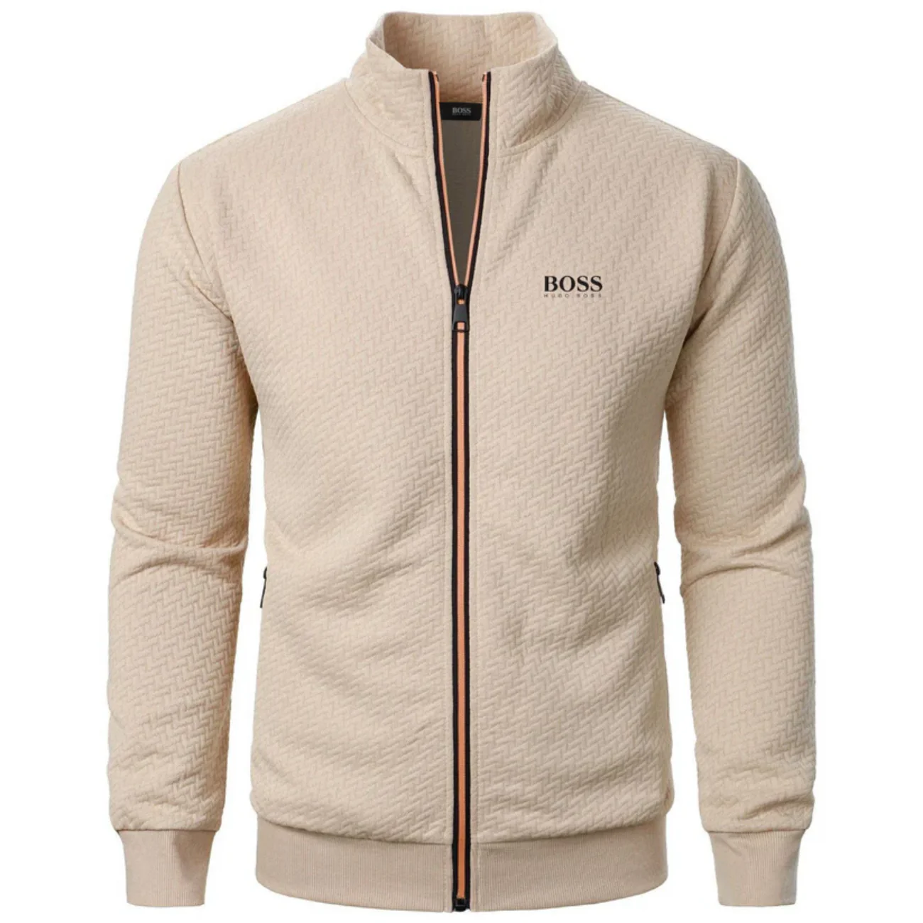 2026 Textured Zip-Up Jacket - Clearance Sale - Image 2