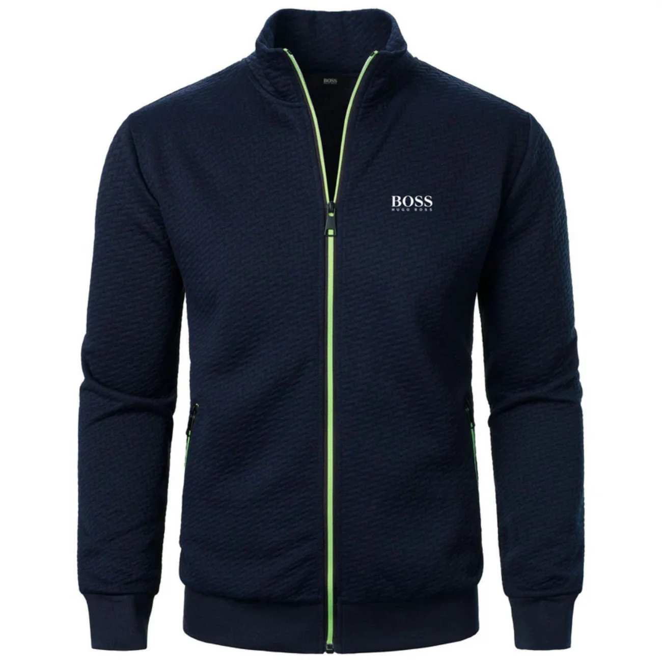 2026 Textured Zip-Up Jacket - Clearance Sale - Image 6
