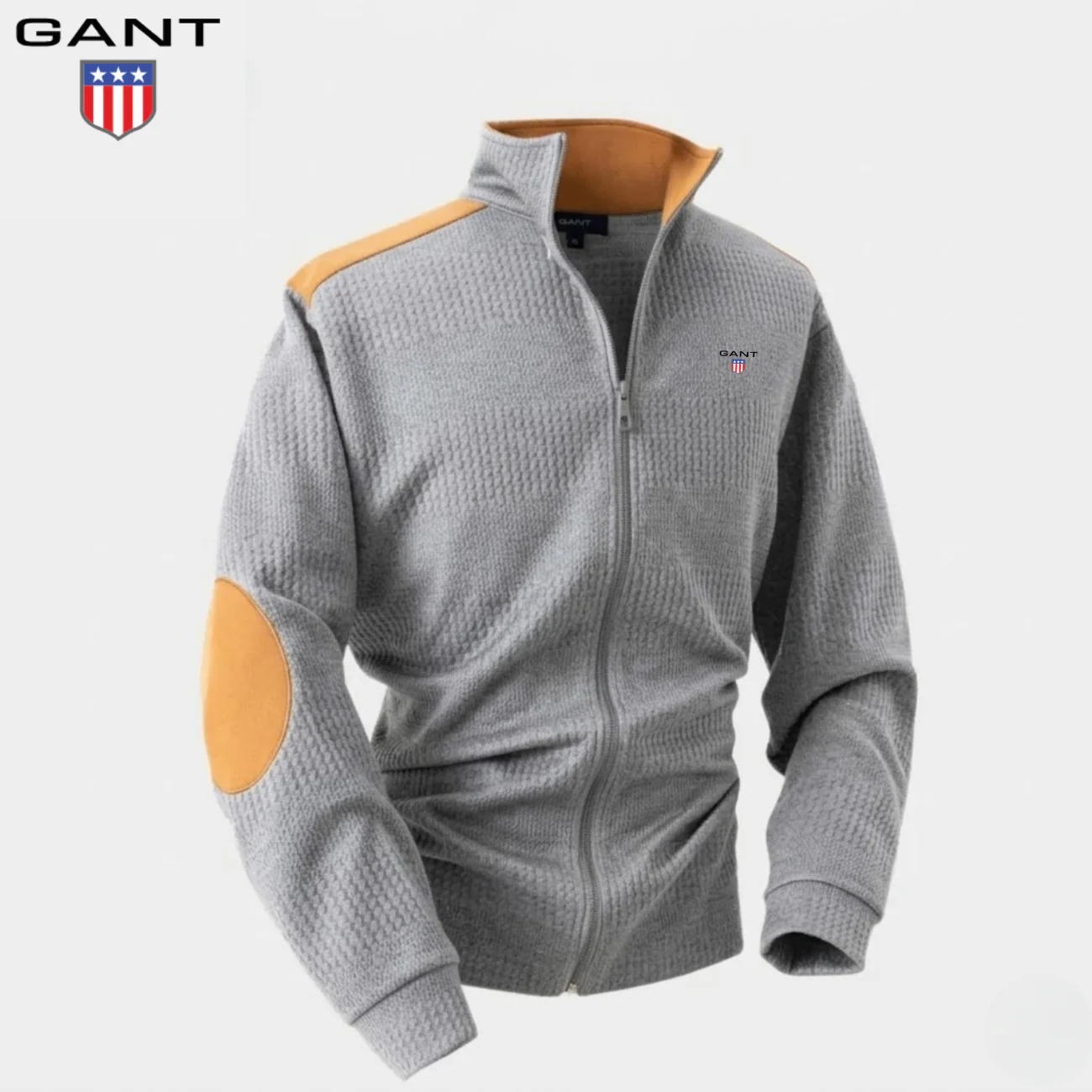 2026 Textured Zip-Up Performance Jacket || Clearance Sale - Image 5