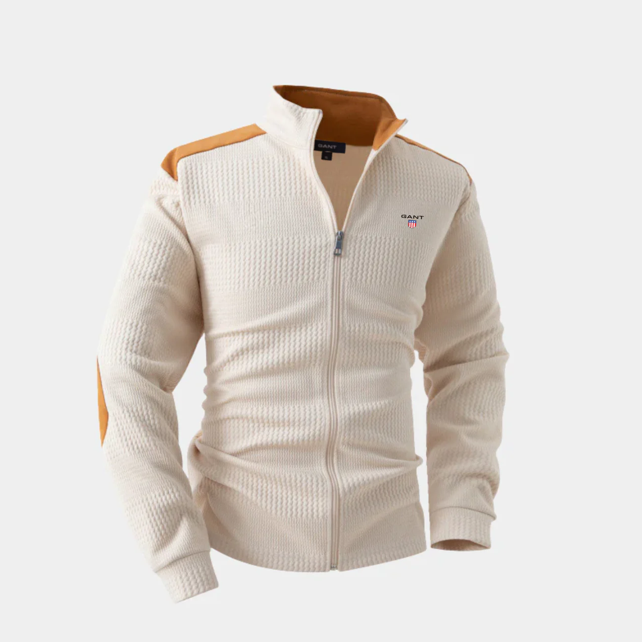 2026 Textured Zip-Up Performance Jacket - Clearance Sale - Image 3