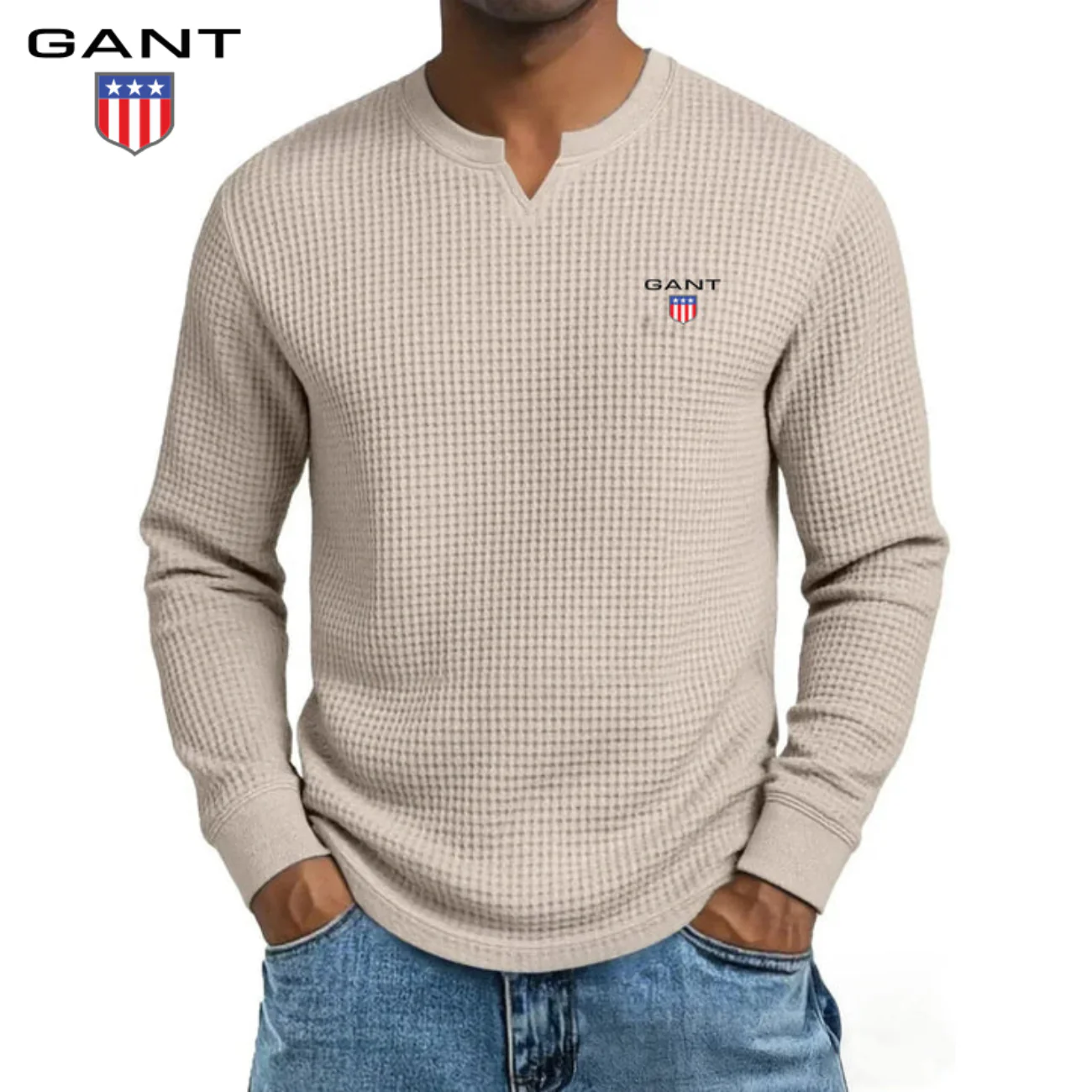 2026 Waffle Knit Long Sleeve || Limited Edition - Image 2