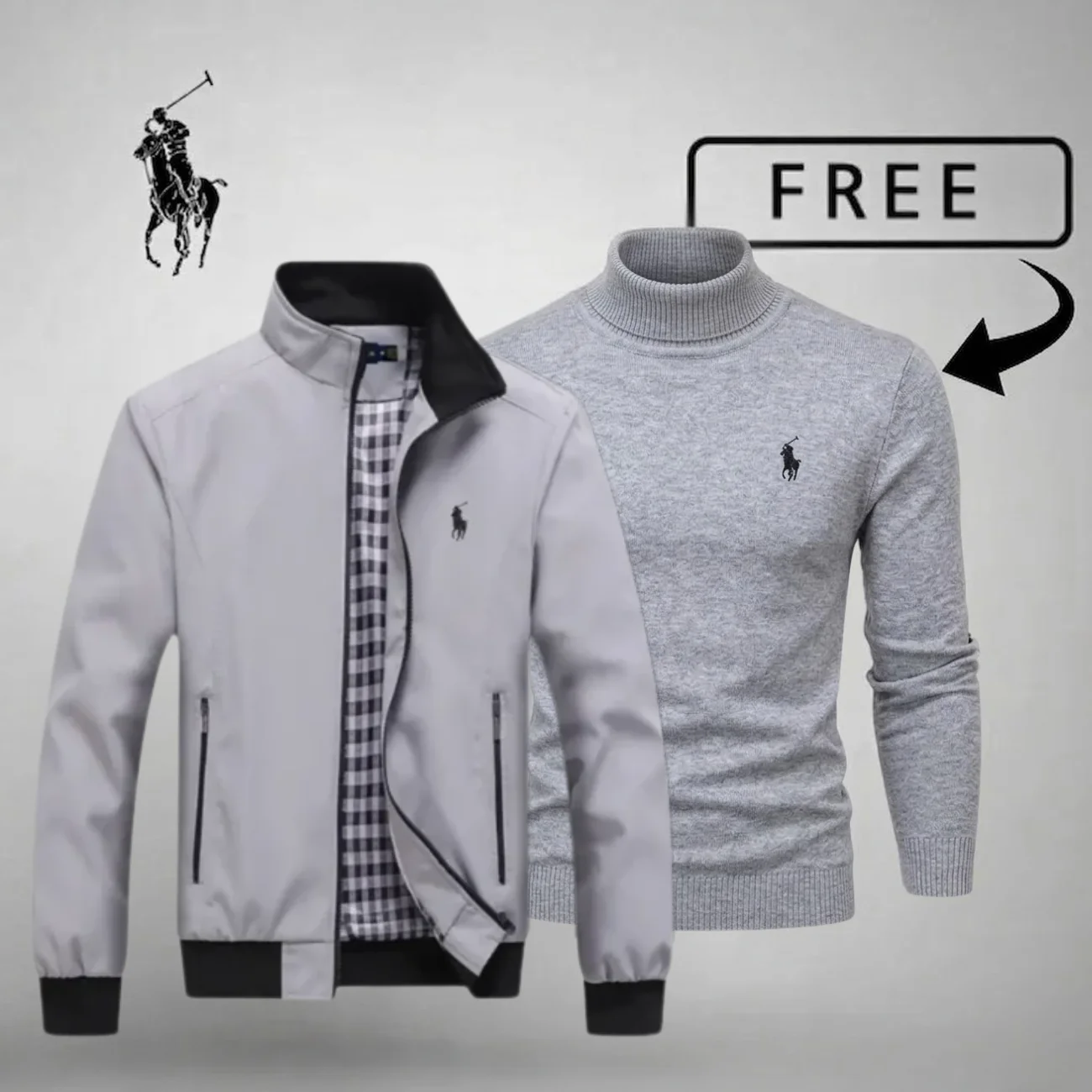 2026 Winter Jacket + Turtleneck Sweater || Clearance Sale - Image 11