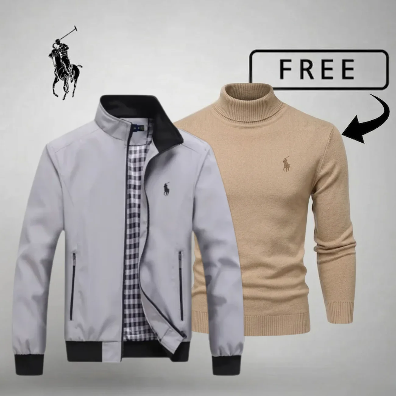 2026 Winter Jacket + Turtleneck Sweater || Clearance Sale - Image 12