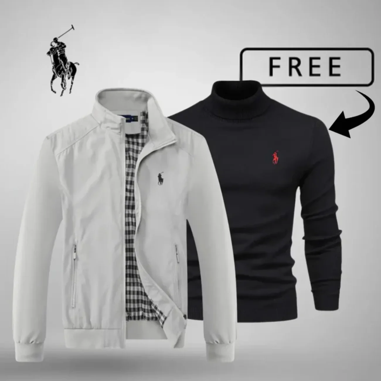 2026 Winter Jacket + Turtleneck Sweater || Clearance Sale - Image 5