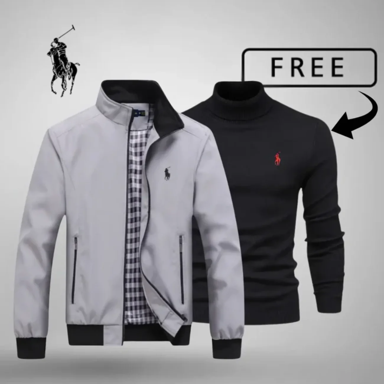 2026 Winter Jacket + Turtleneck Sweater || Clearance Sale - Image 9