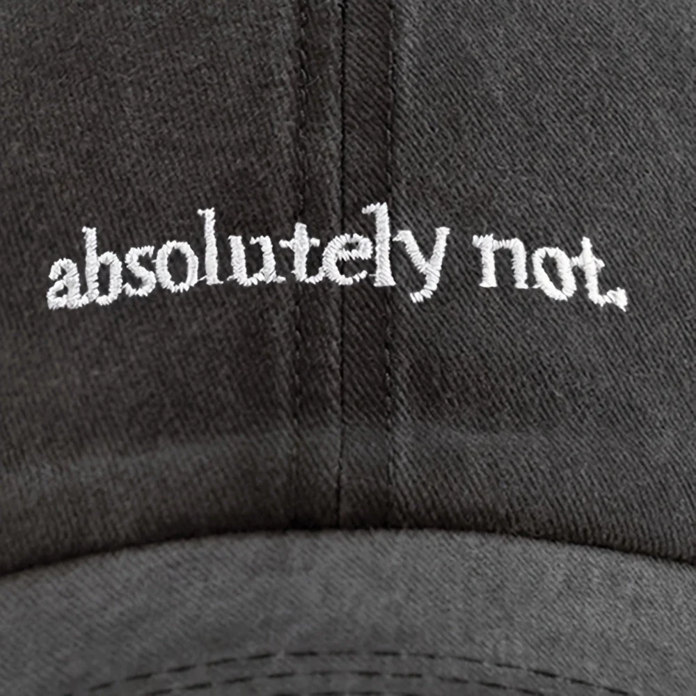Absolutely Not Washed Cap - Image 5