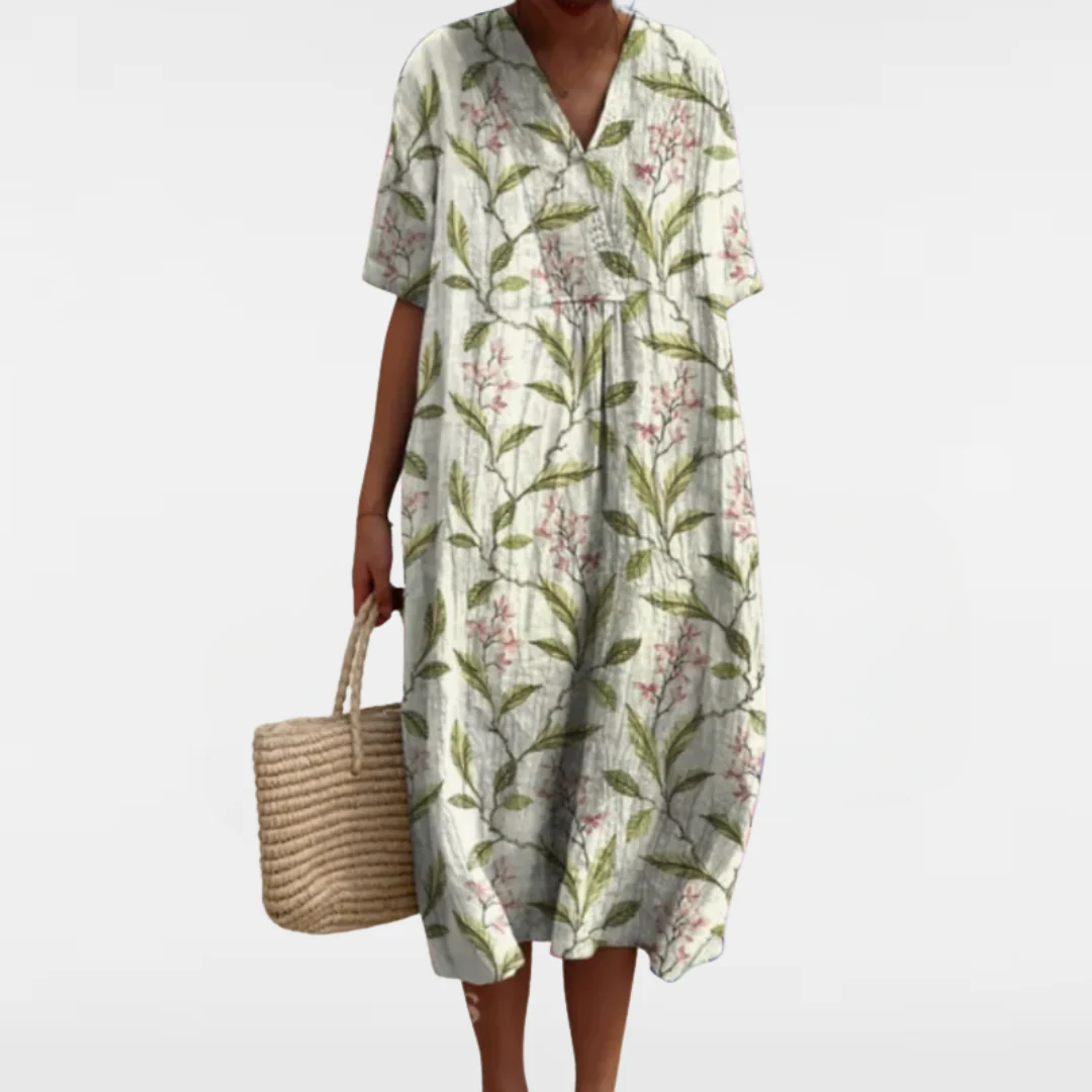 ADELFA | LOOSE COLORFUL DRESS - Image 13