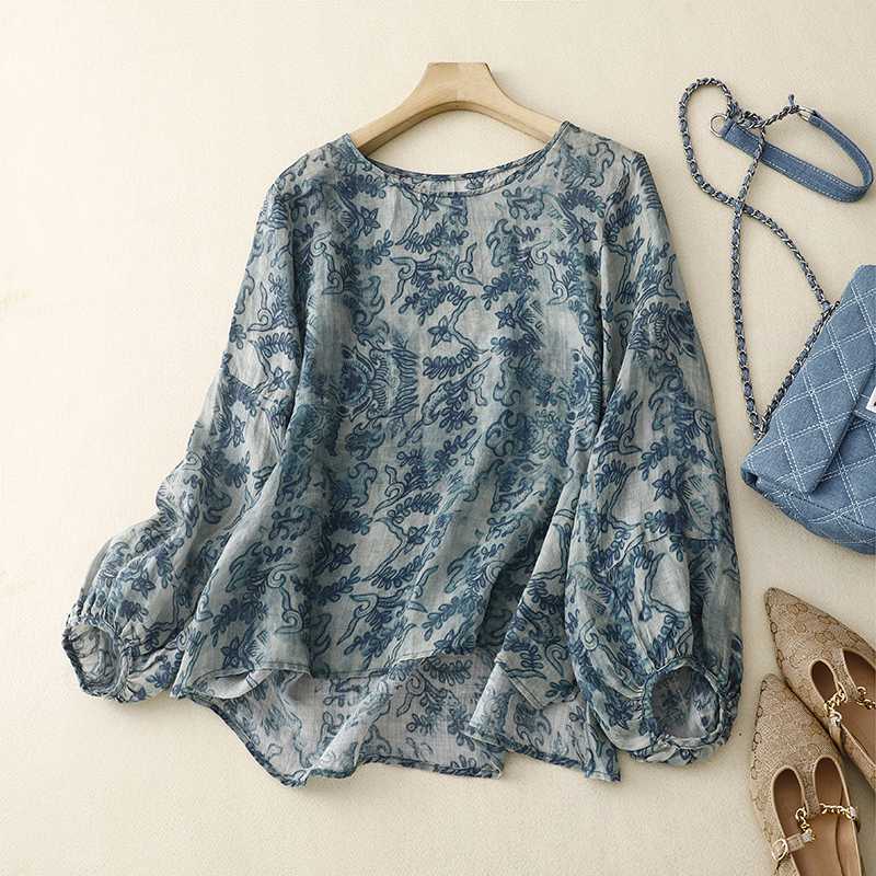 ALENA LINEN BLOUSE - Image 2