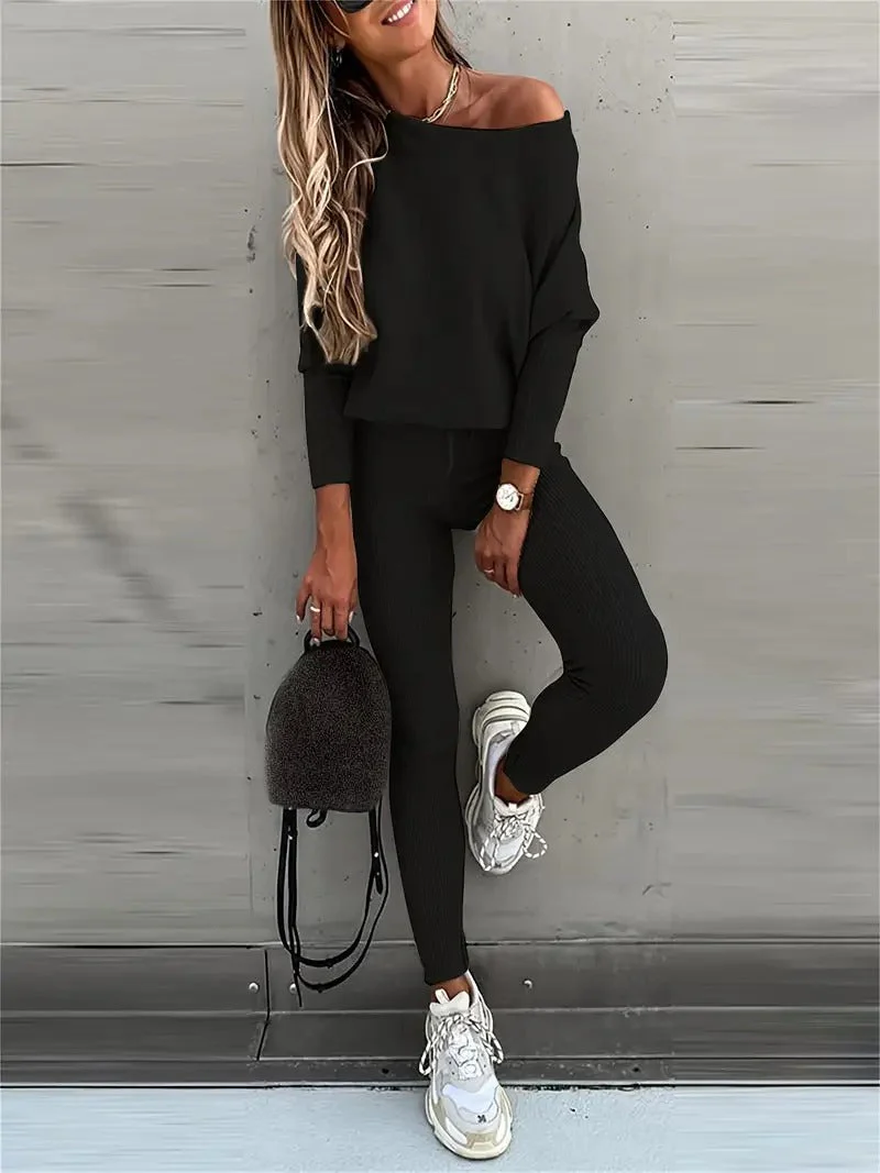 Belaire Ribbed Knit Set - Image 3