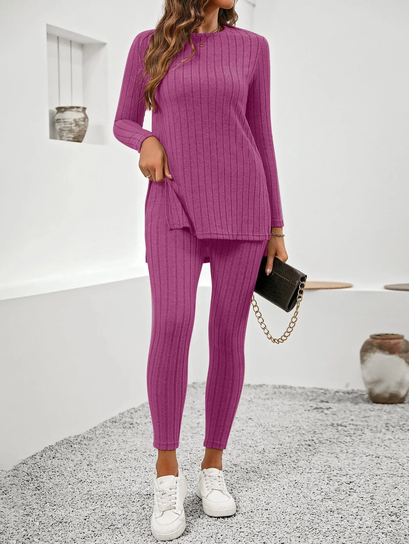 Alpine Ribbed Knit Set - Image 11