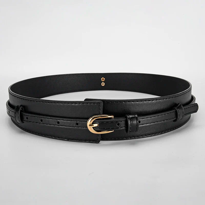 Alto Dual-Strap Leather Belt - Image 4