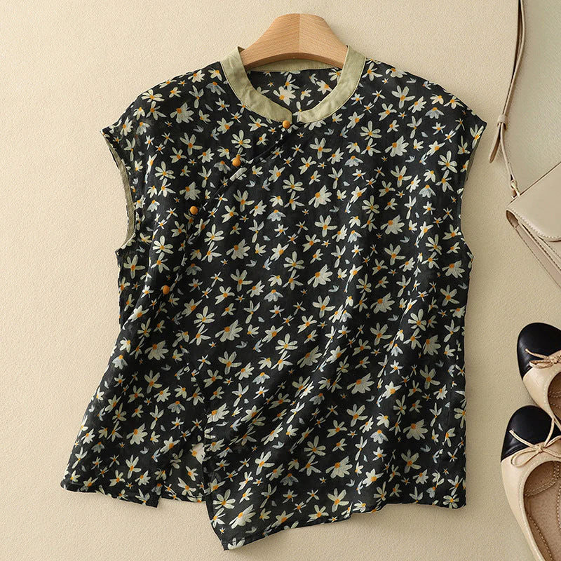 AMANDA LINEN TOP - Image 3