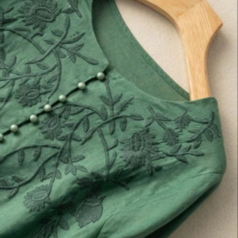 AMBER LINEN BLOUSE - Image 5