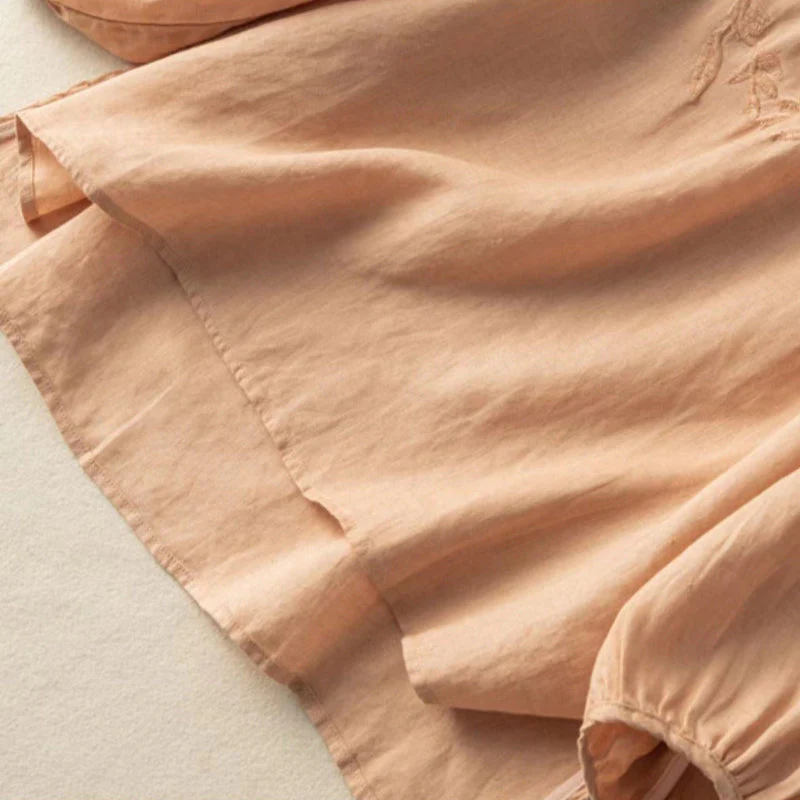 AMBER LINEN BLOUSE - Image 6