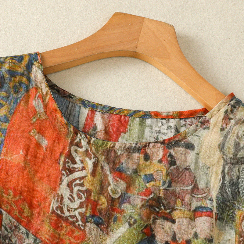 AMBER LINEN TOP - Image 3