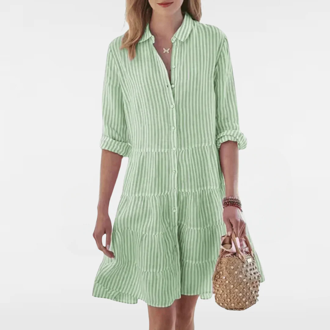 AMELIA | STYLISH STRIPED DRESS - Image 6