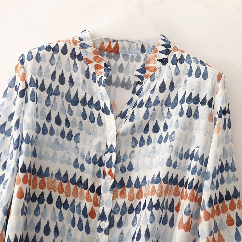 AMERA LINEN BLOUSE - Image 3